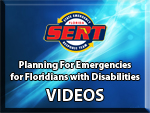 Planning for Emergencies for Floridians with Disabilities - VIDEOS